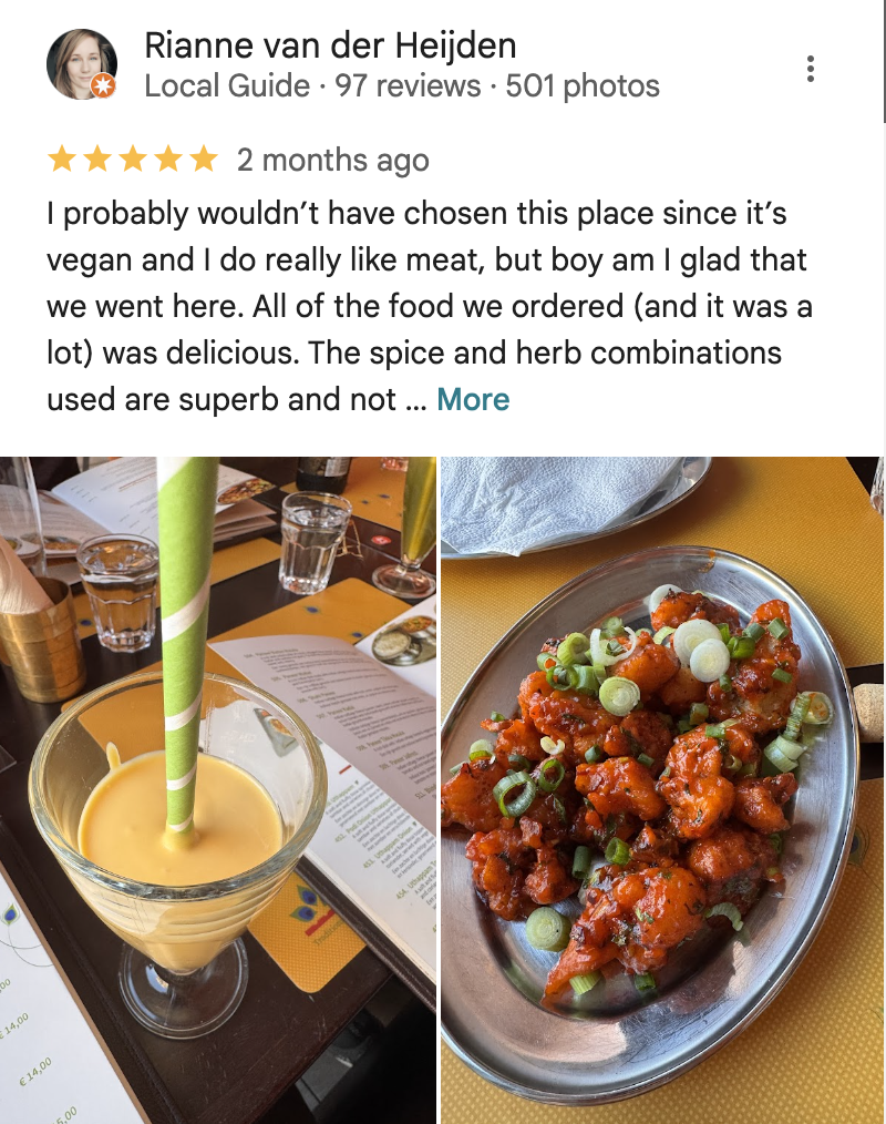 餐饮行业谷歌地图评论案例